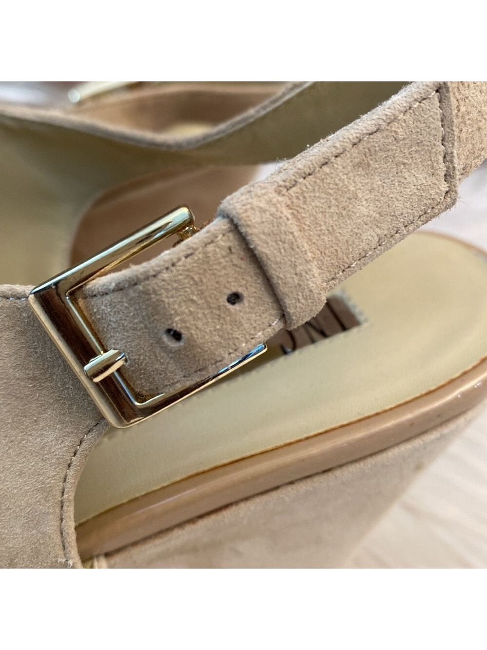 INC Fama Wedge Suede Sandals, Size 11 - Picture 10 of 17